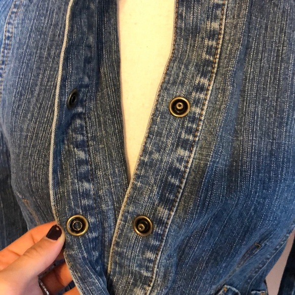 Vintage LOFT stylish denim jacket - Picture 4 of 6